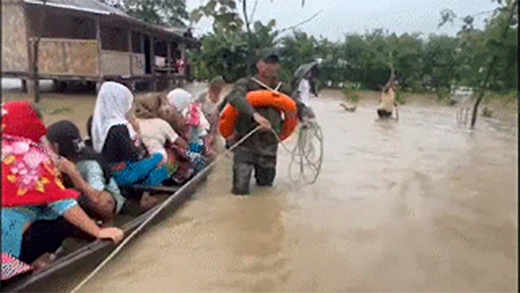 Indian Army rescue operation in Assam
